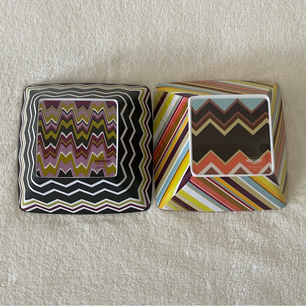 EUC Bundle of 2 Missoni for Target Melamine Cereal Bowls - Picture 6 of 8